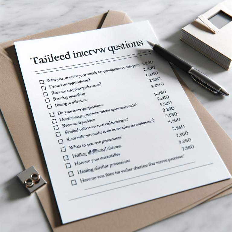 Real Estate Interview Question Generator