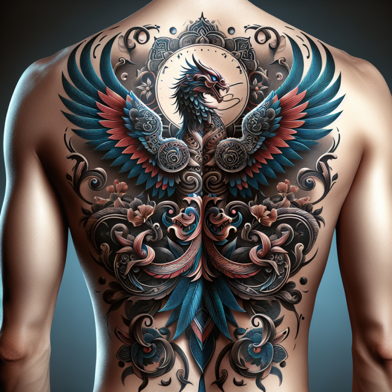 Realism Back Tattoo Generator