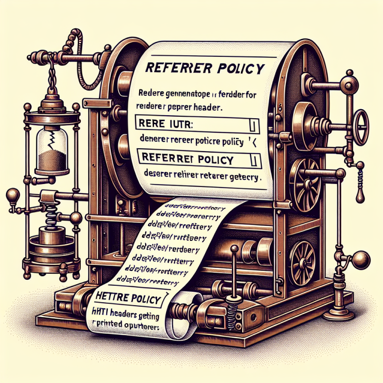 Referrer Policy Headers Generator
