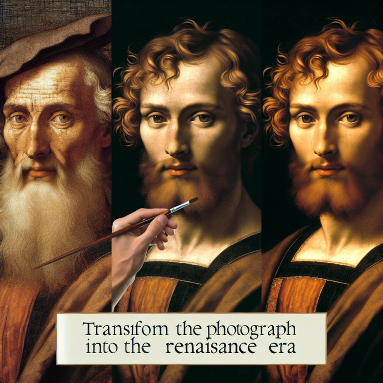 Renaissance Portrait Generator