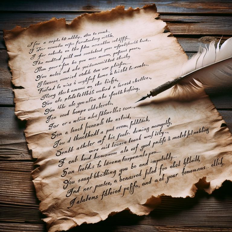 Restitution Poem Generator