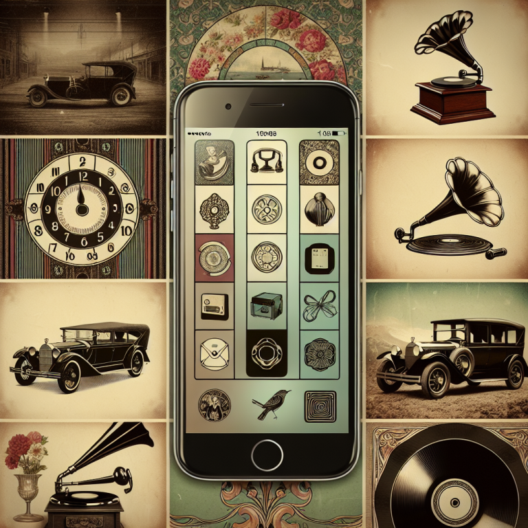 Retro Phone Wallpaper Generator