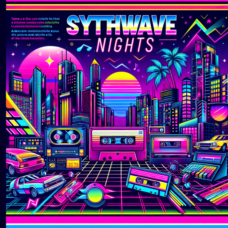 Retro Style Album Cover Generator