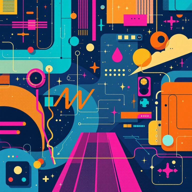 Retro Style Background Generator