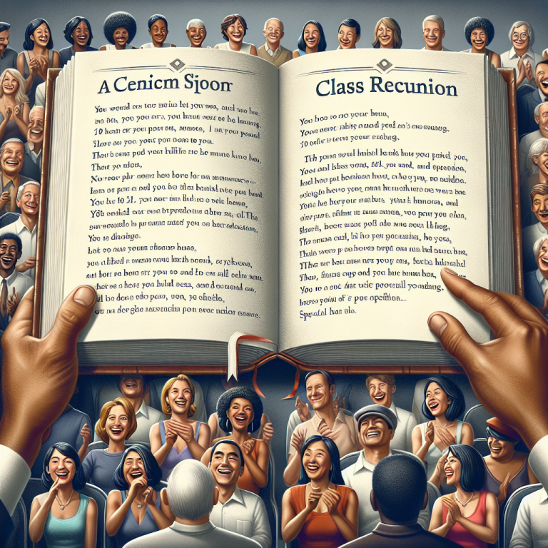 Reunion Speech Generator