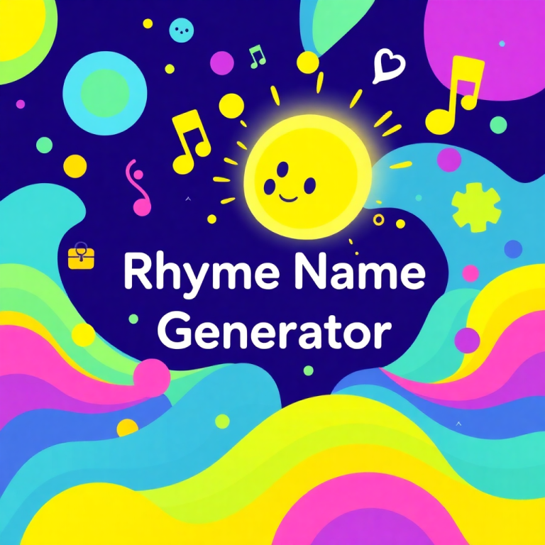 Rhyme Name Generator