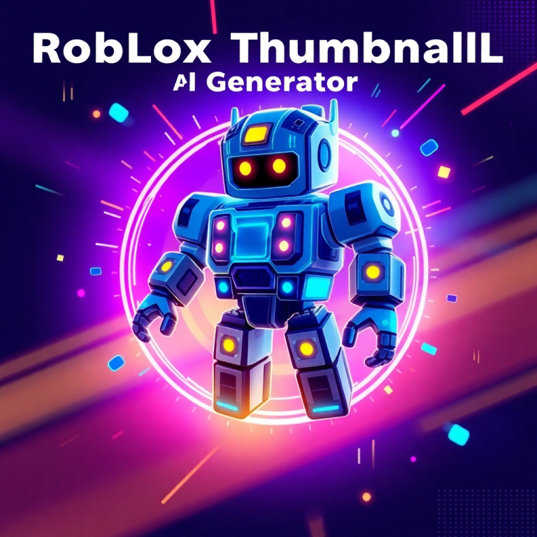 Roblox Thumbnail Ai Generator