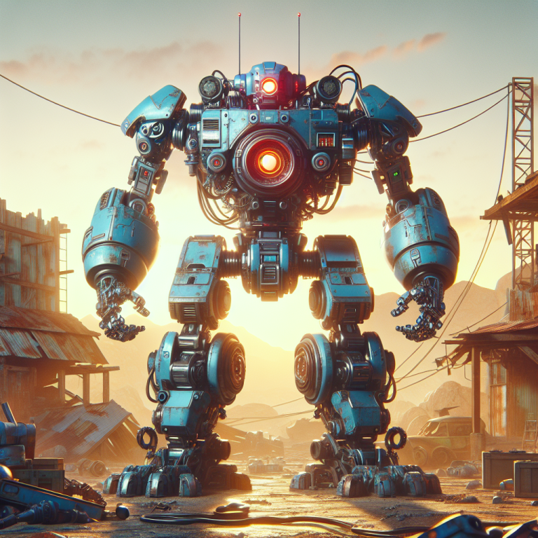 Robot Game Character Generator