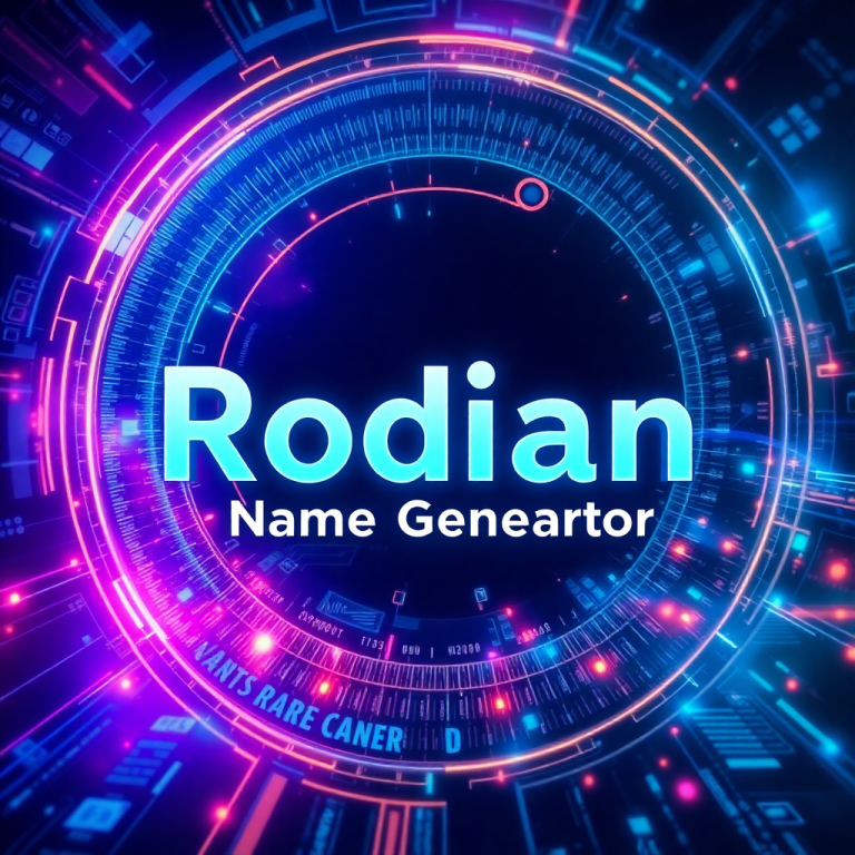 Rodian Name Generator
