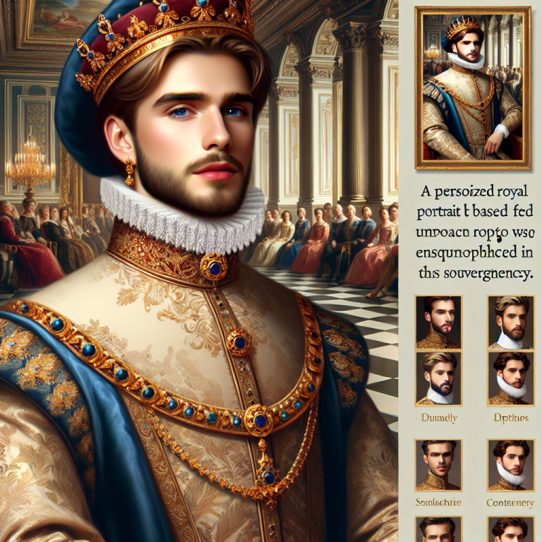 Royal Portrait Generator