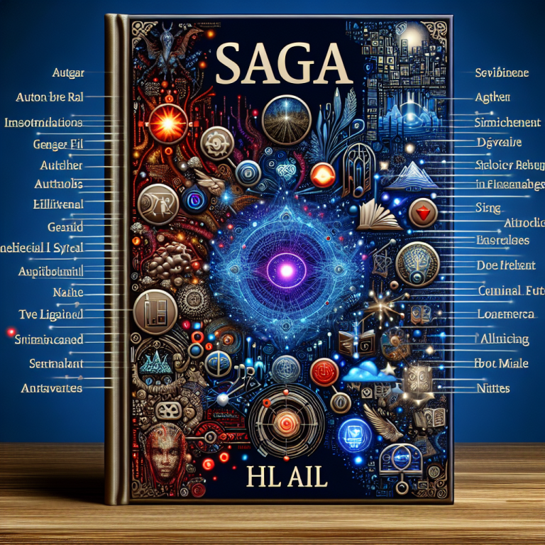 Saga Book Cover Generator