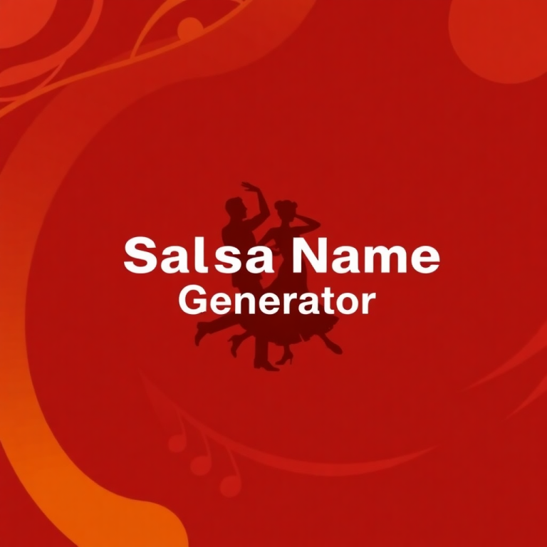 Salsa Name Generator