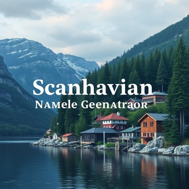 Scandinavian Name Generator