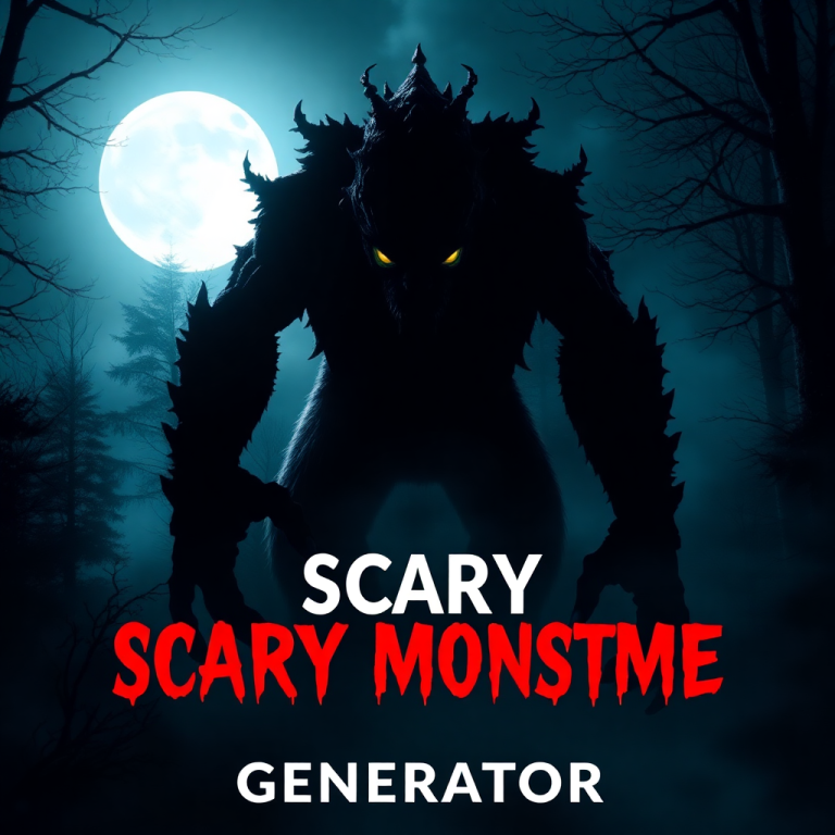 Scary Monster Name Generator