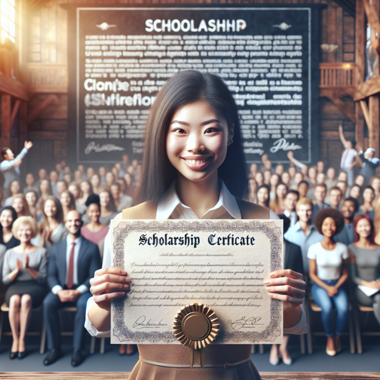 Scholarship Award Speech Generator