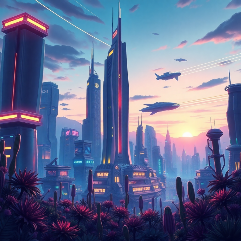 Sci Fi Town Name Generator
