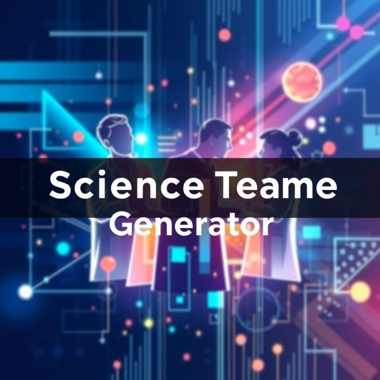 Science Team Name Generator