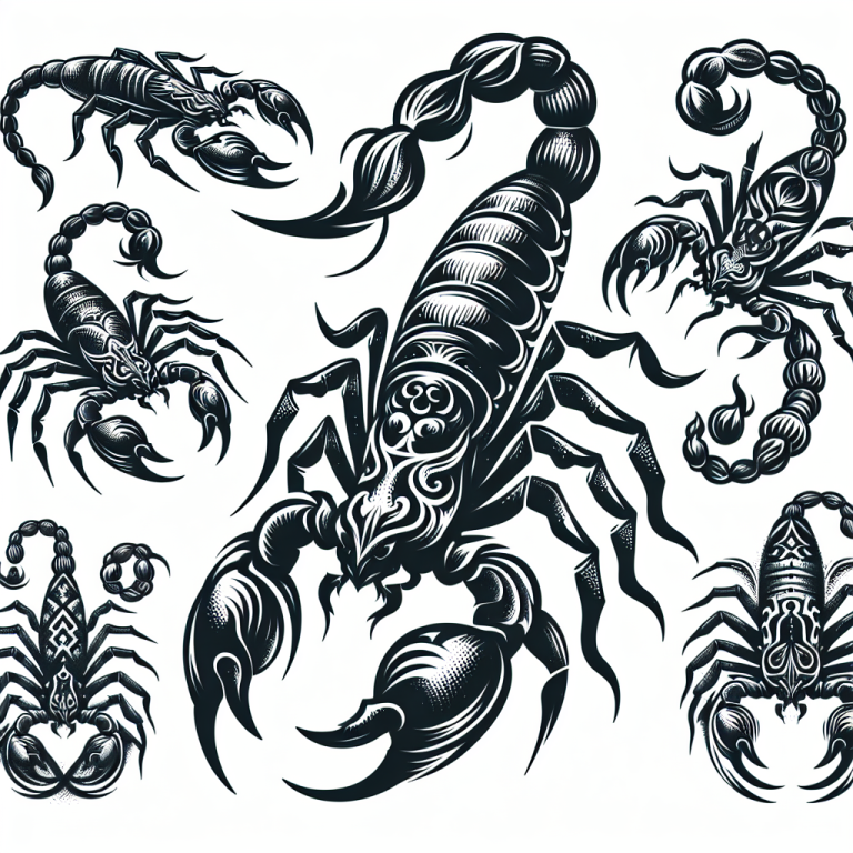 Scorpion Tattoo Generator
