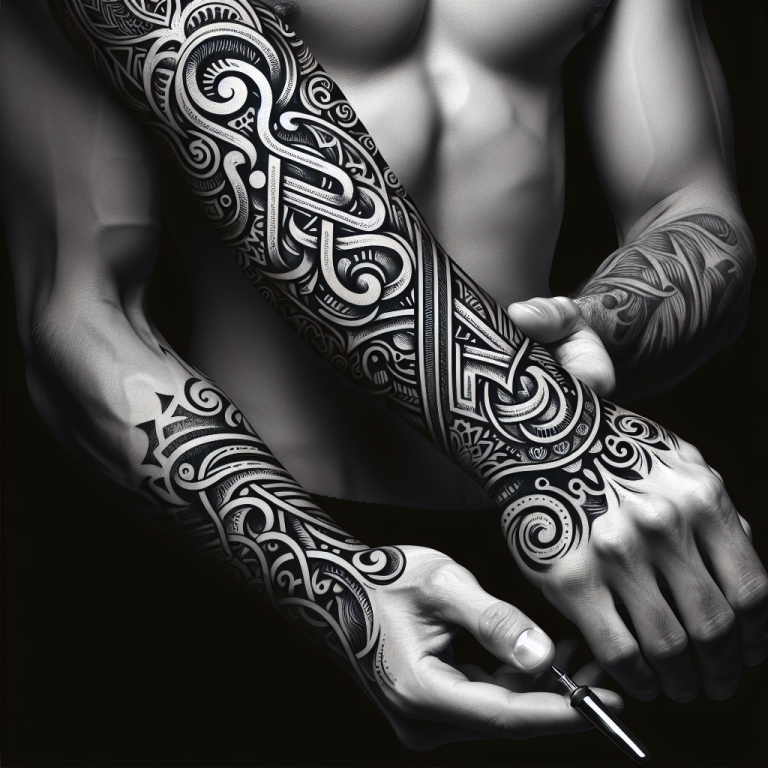 Script Arm Tattoo Generator