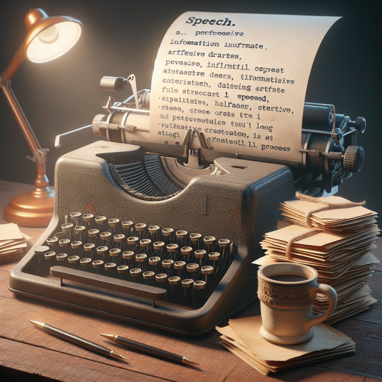 Seminar Speech Generator