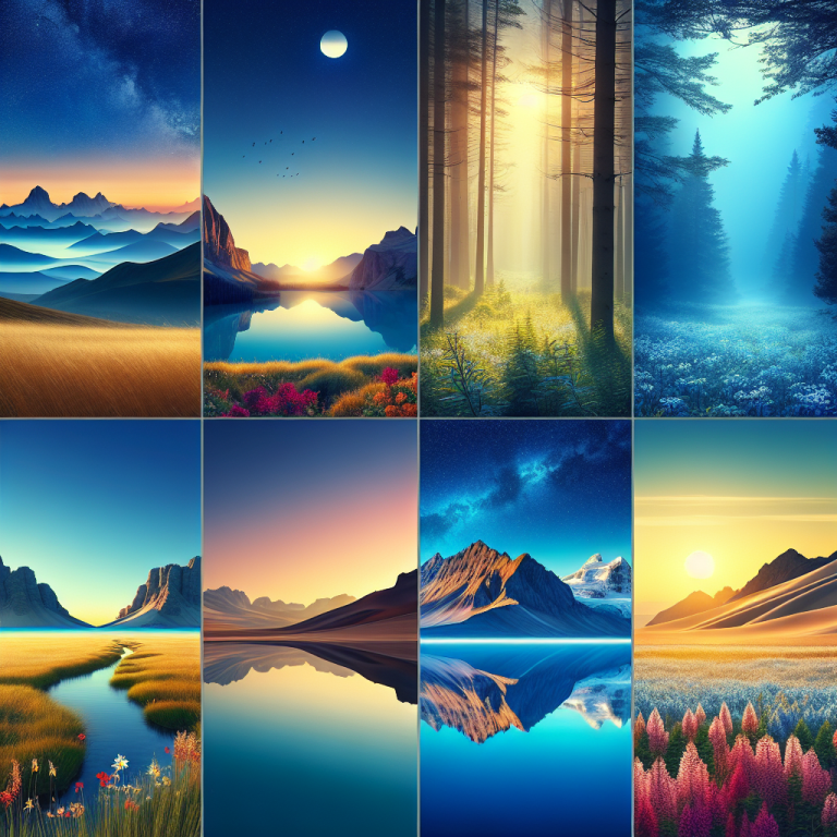 Serene Wallpaper Generator