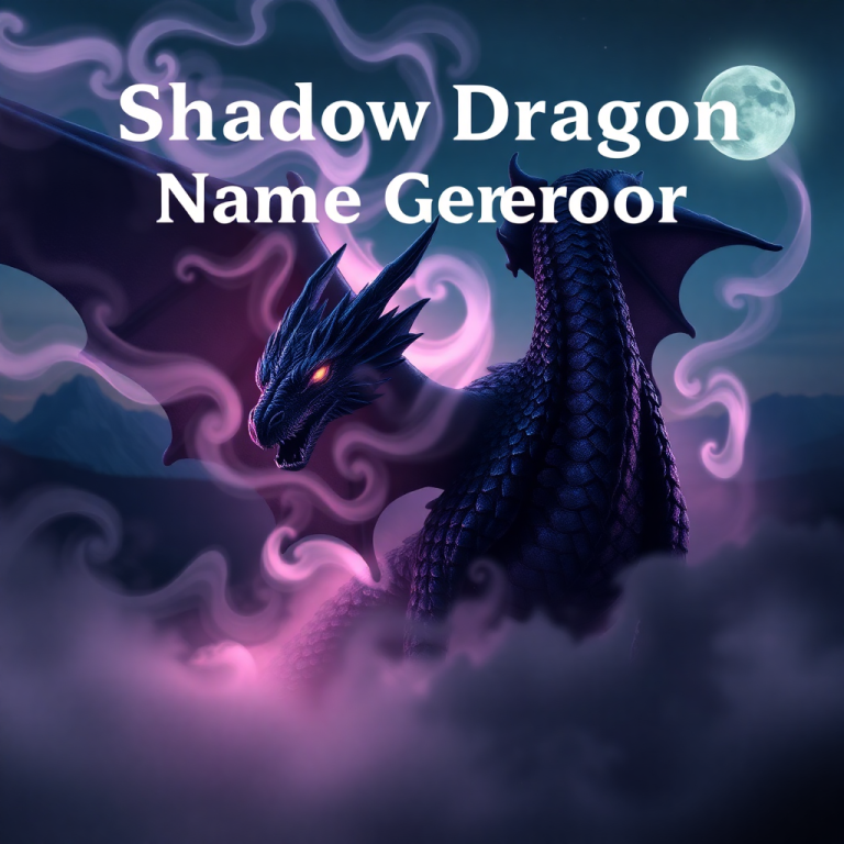 Shadow Dragon Name Generator