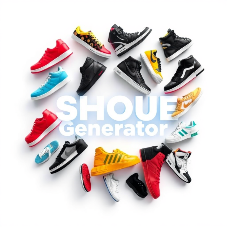Shoe Mockup Generator