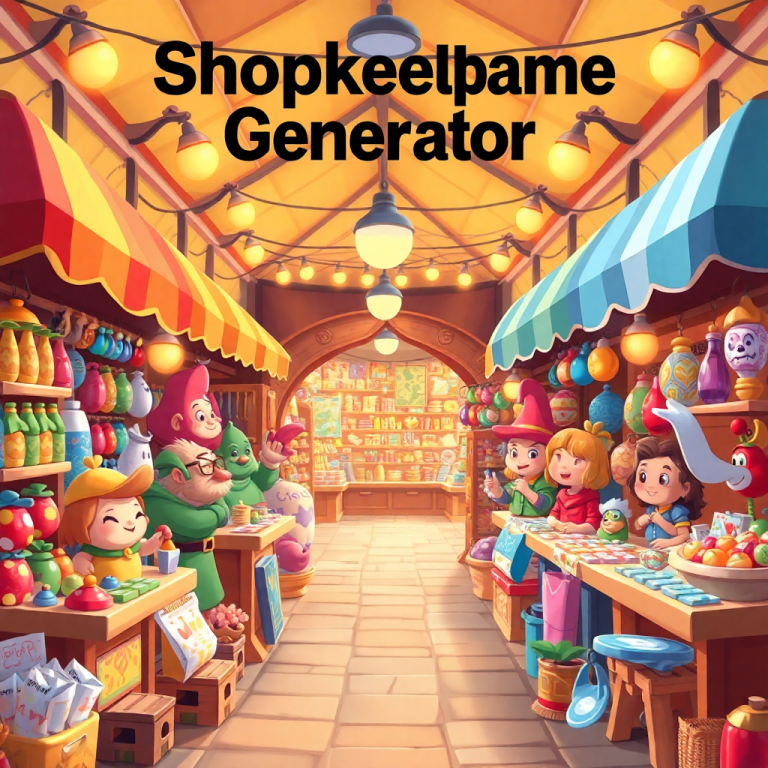 Shopkeeper Name Generator