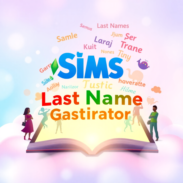 Sims Last Name Generator