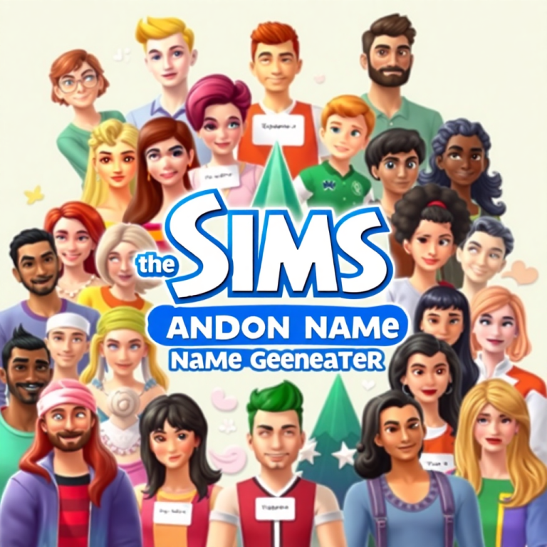 Sims Random Name Generator
