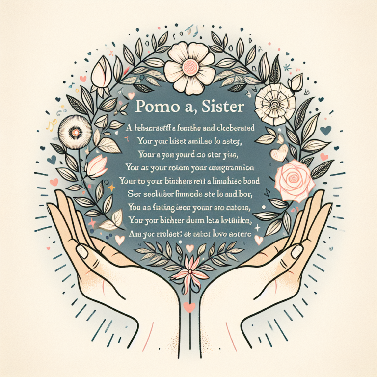 Sister Poem Generator