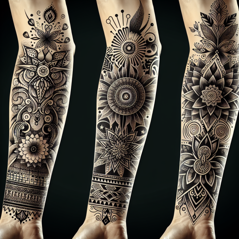 Sketch Forearm Tattoo Generator