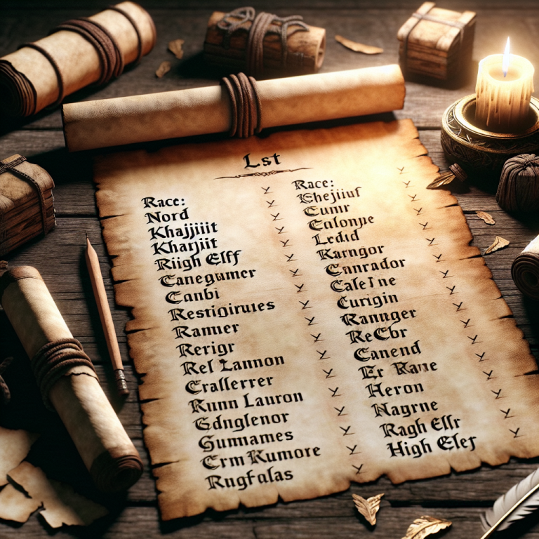 Skyrim Name Generator