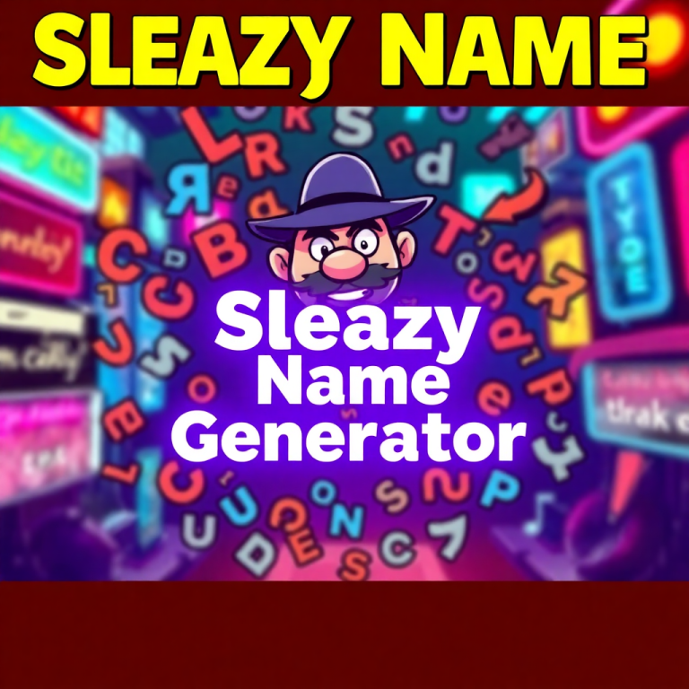 Sleazy Name Generator