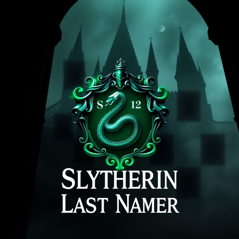 Slytherin Last Name Generator