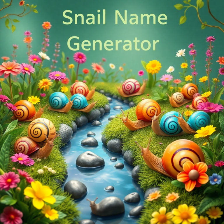 Snail Name Generator