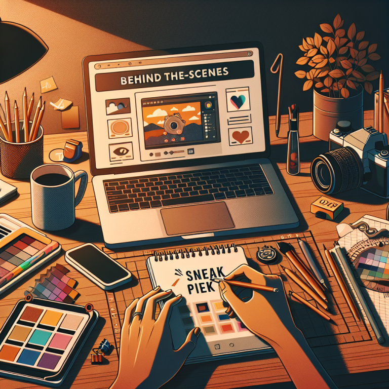 Social Media Behind The Scenes Post Generator