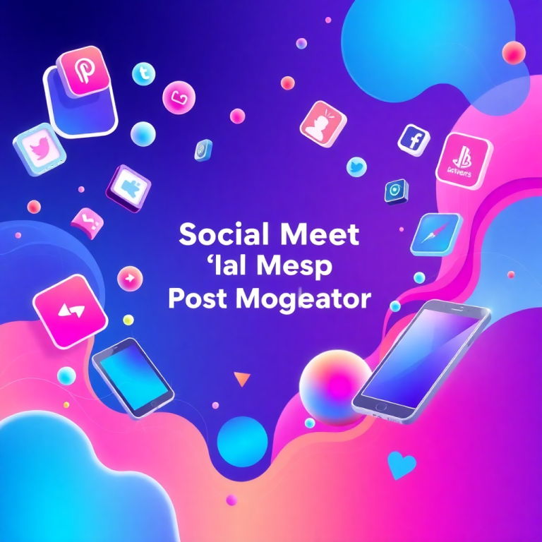 Social Media Post Mockup Generator
