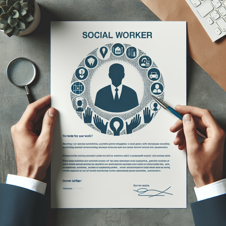 Social Worker Cover Letter Generator