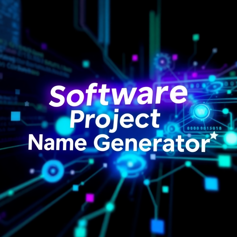 Software Project Name Generator