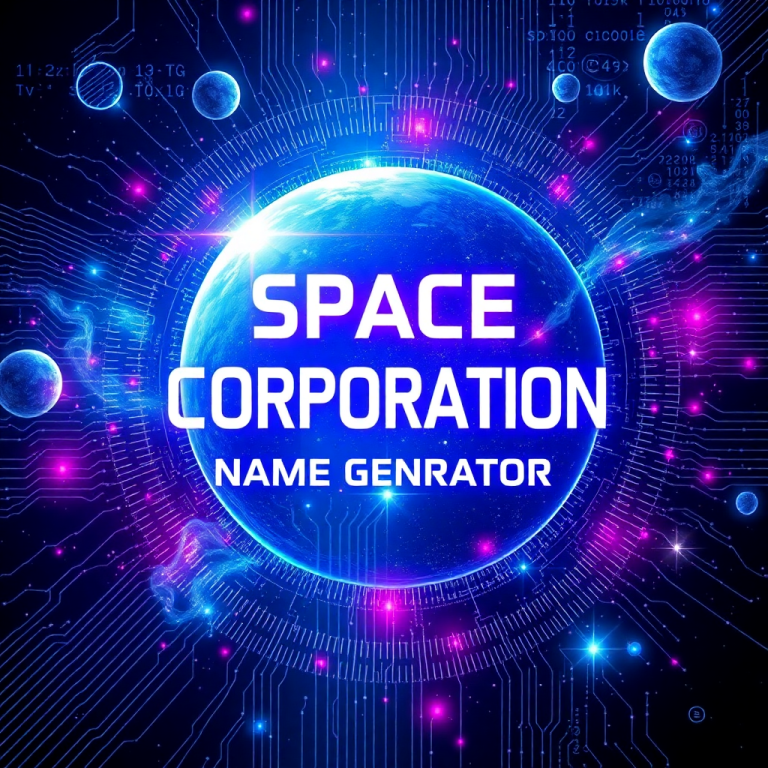 Space Corporation Name Generator