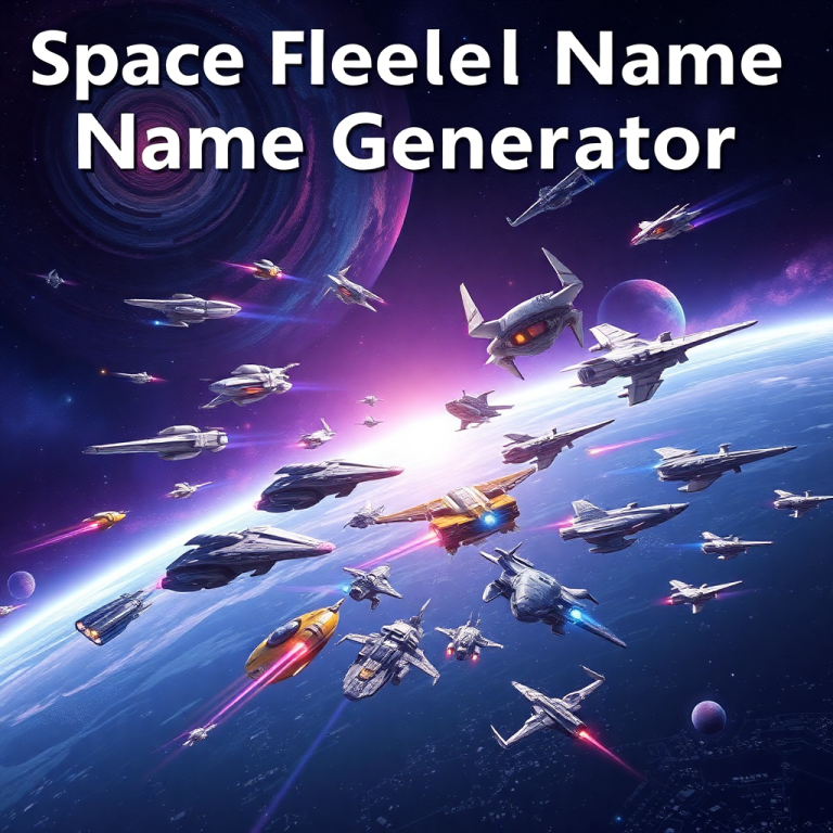 Space Fleet Name Generator