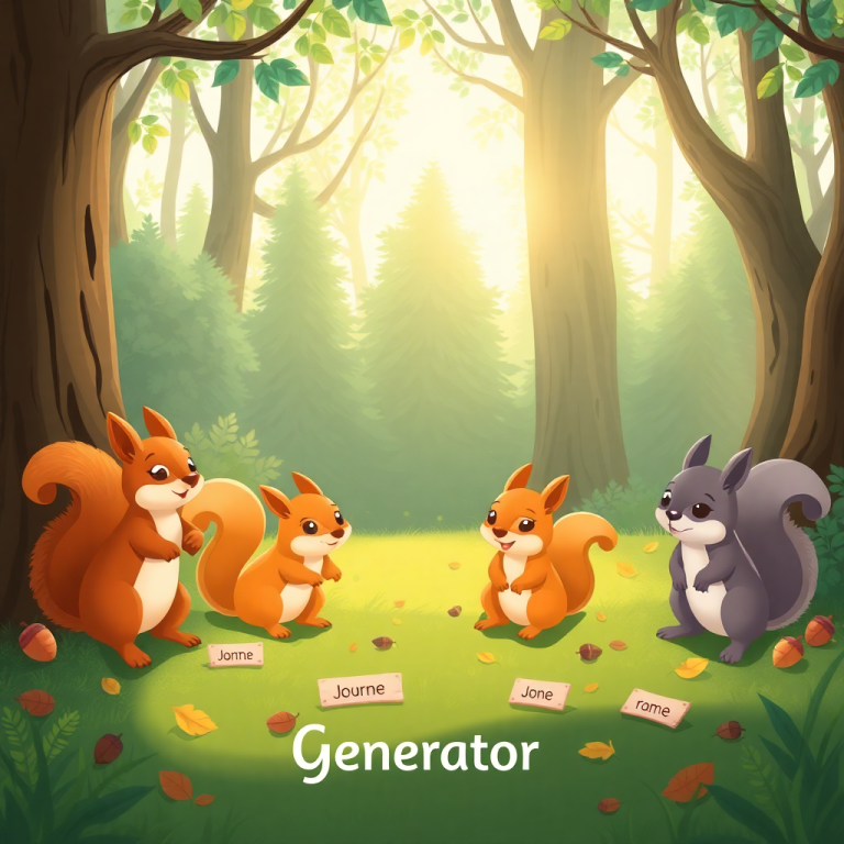 Squirrel Name Generator