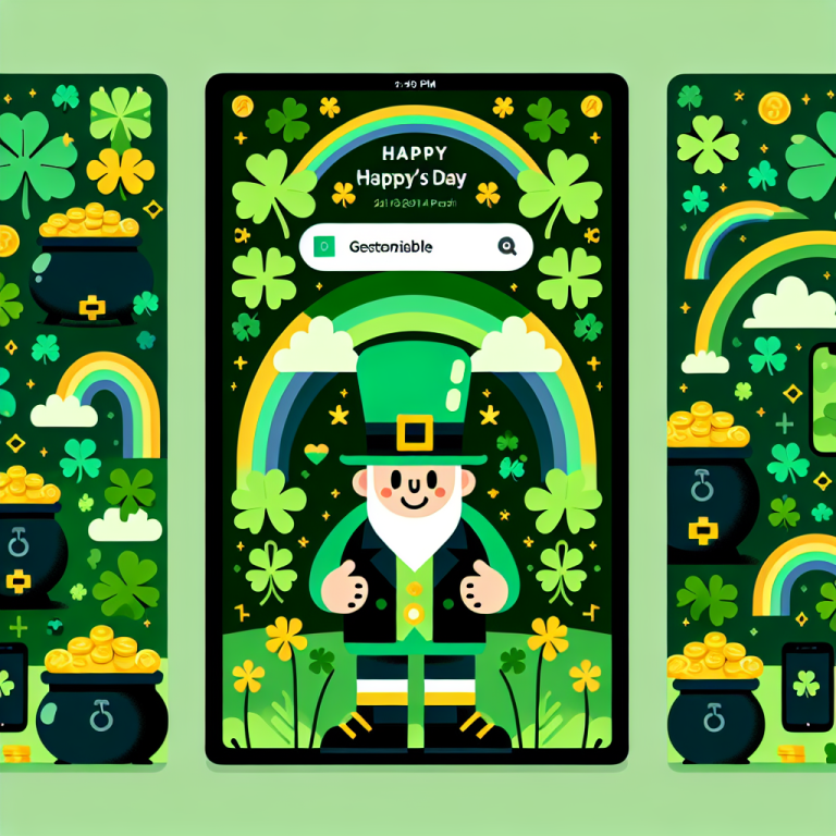 St Patricks Day Phone Wallpaper Generator