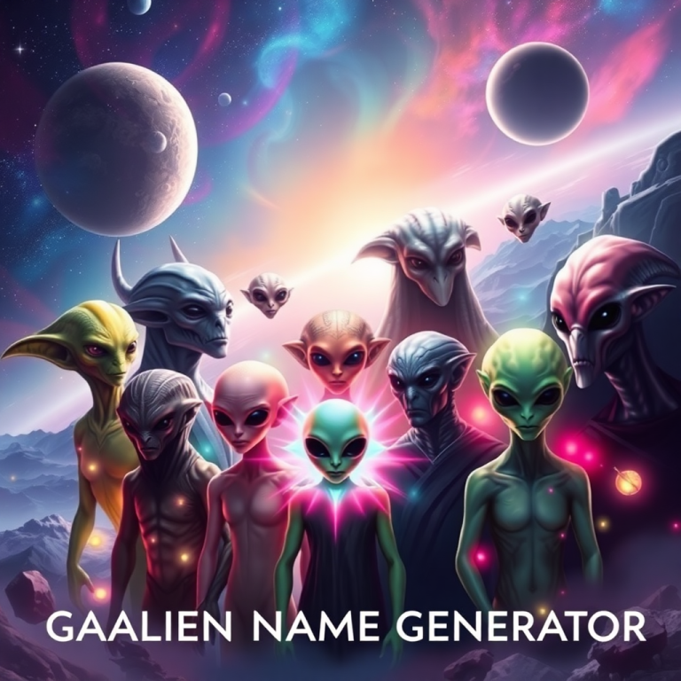 Star Wars Alien Name Generator
