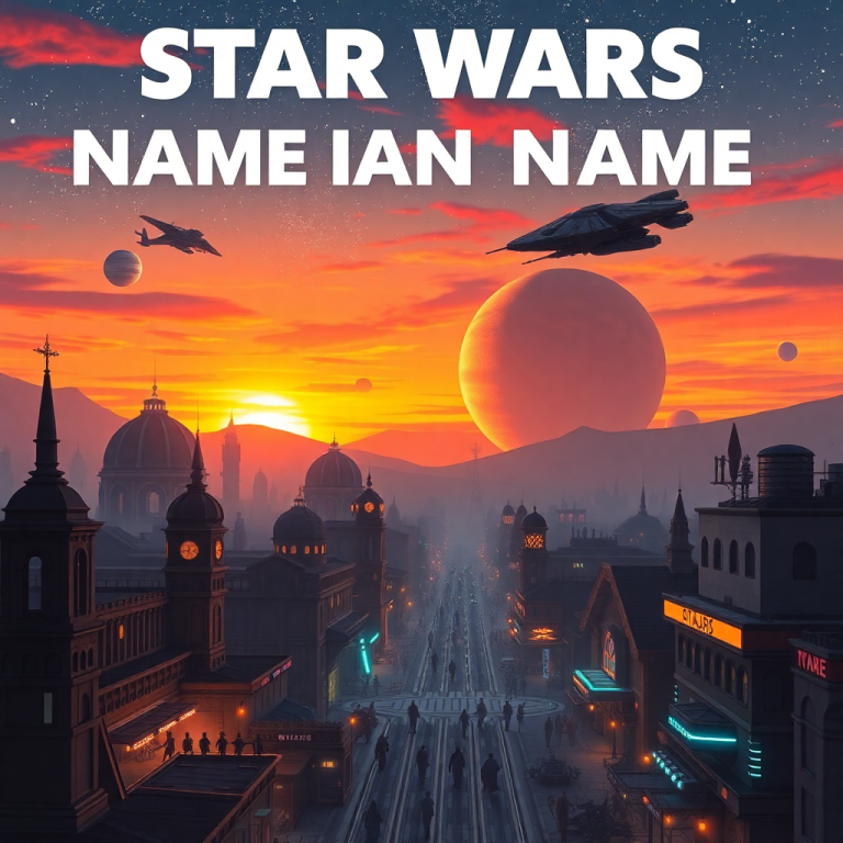 Star Wars Corellian Name Generator