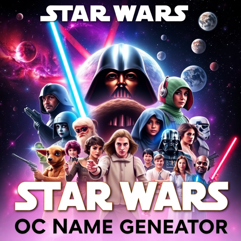 Star Wars Oc Name Generator