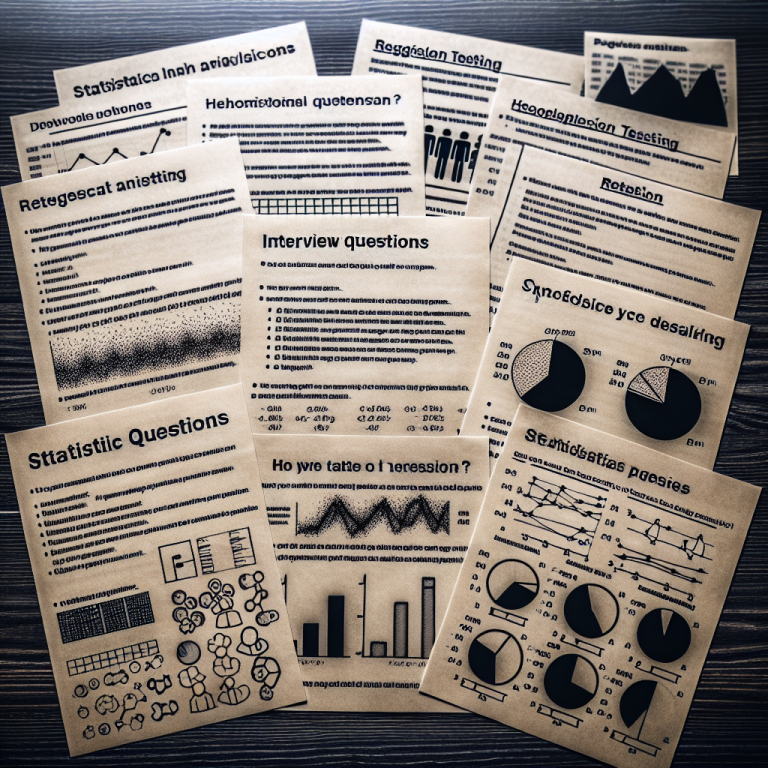 Statistical Analysis Interview Question Generator