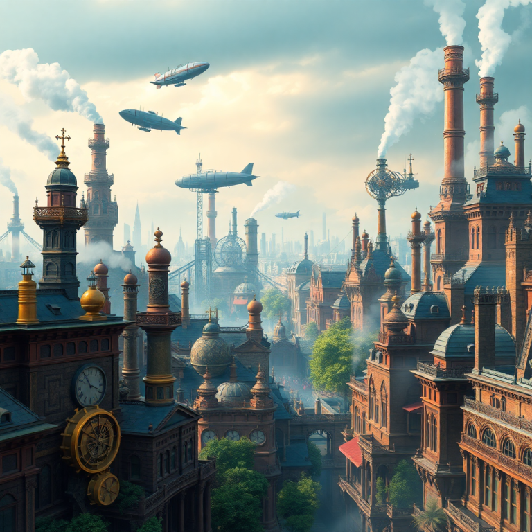 Steampunk City Name Generator