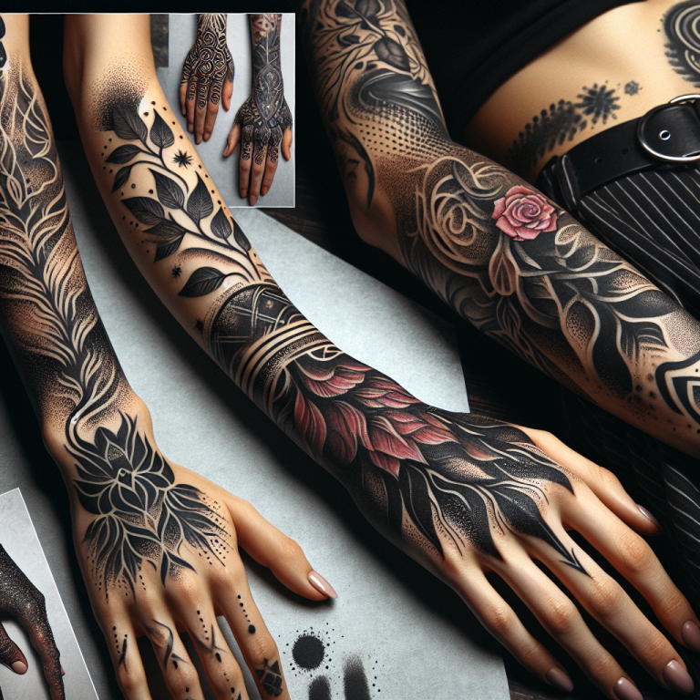 Stipple Wrist Tattoo Generator